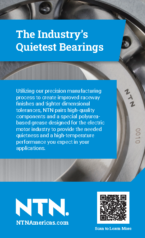 Ntn Bearing Corporation In Electrical Apparatus Magazine